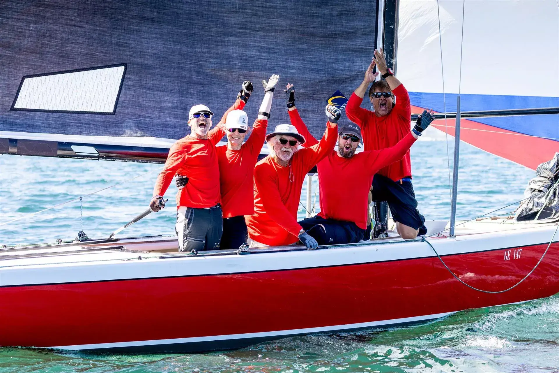 Eric Monnin – SSL Team Switzerland captain Open Champions at the 2026 International Six Metre Europeans